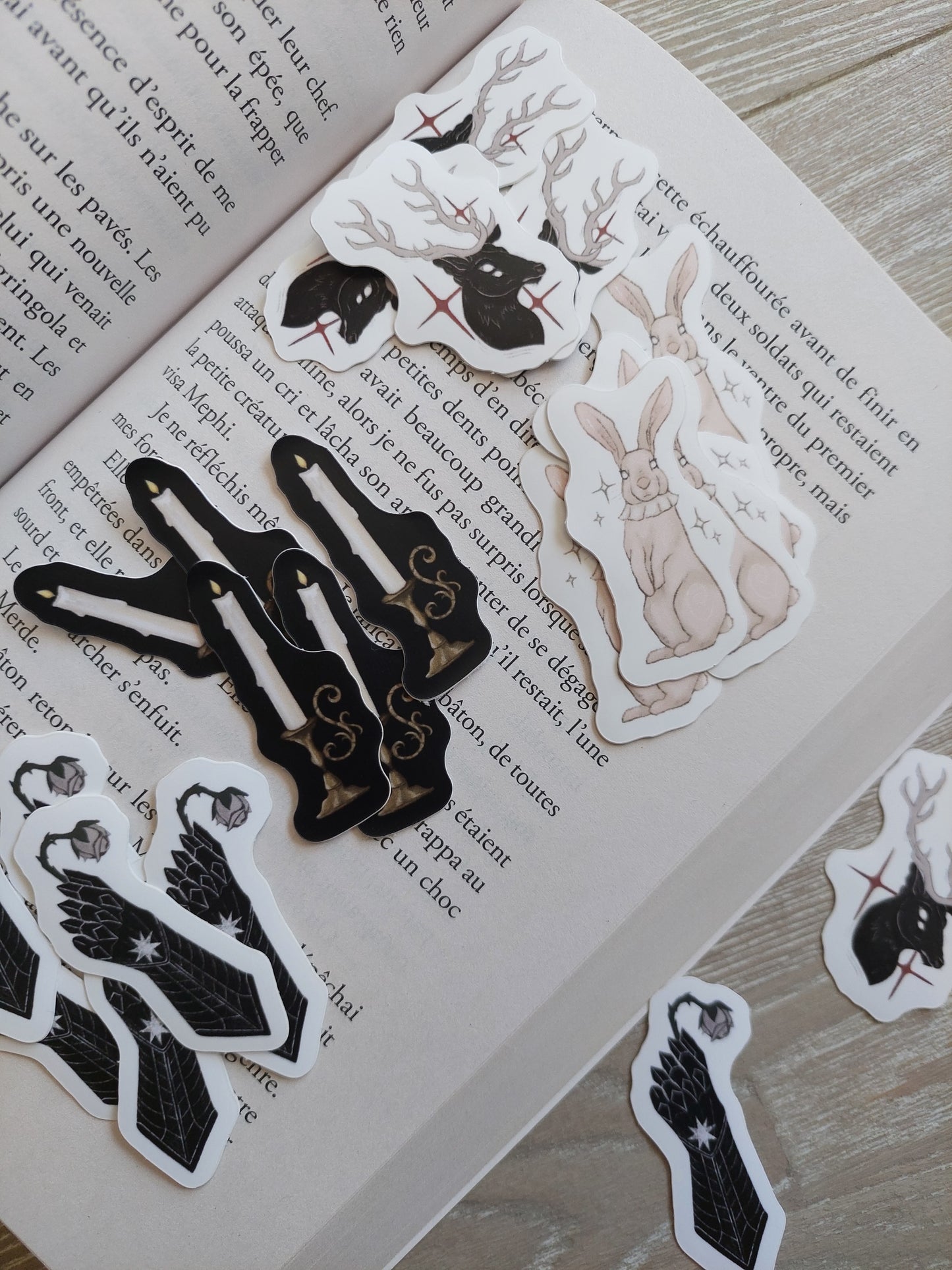 Stickers Gantelet de Rose