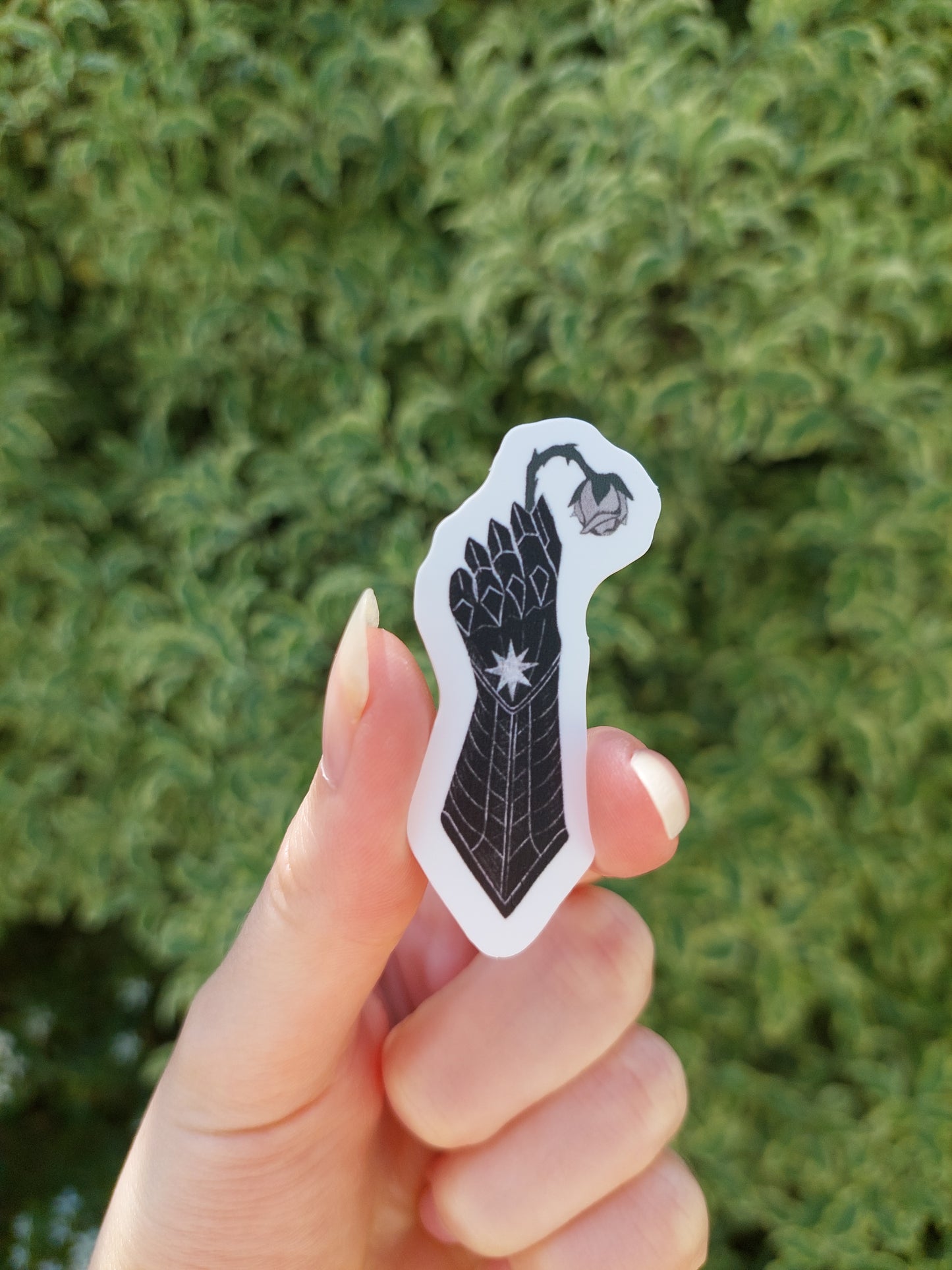 Stickers Gantelet de Rose
