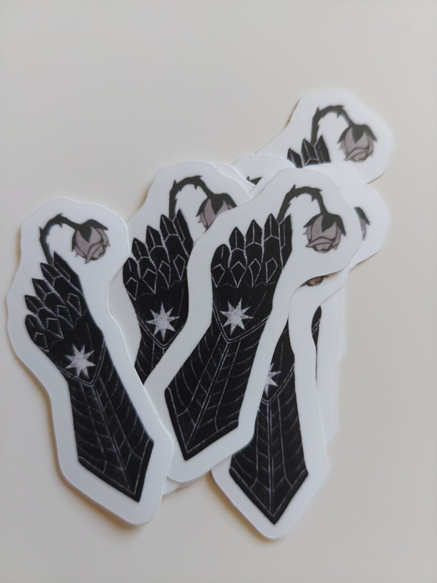 Stickers Gantelet de Rose