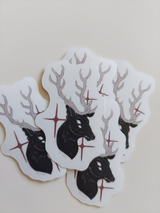 Stickers Cerf Sacré